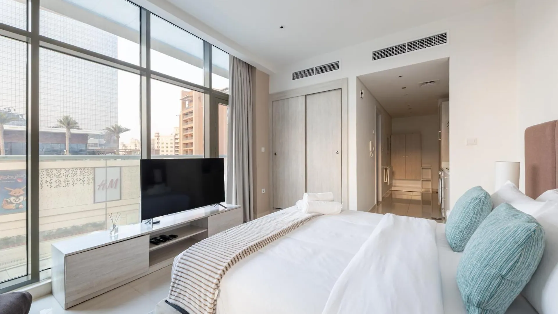Appartement Elegant Beachside Studio In Prime Palm Location Dubai